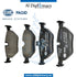 Rear BRAKE Pad, 8DB 355.007-981 for BMW 5 Series E39 (1995-2003) models, Part Number H-34216761281